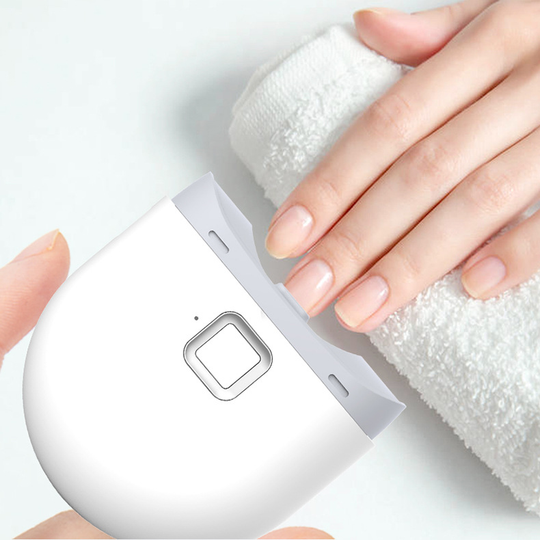 Electric Nail Clipper With Light Nail Polishing Machine